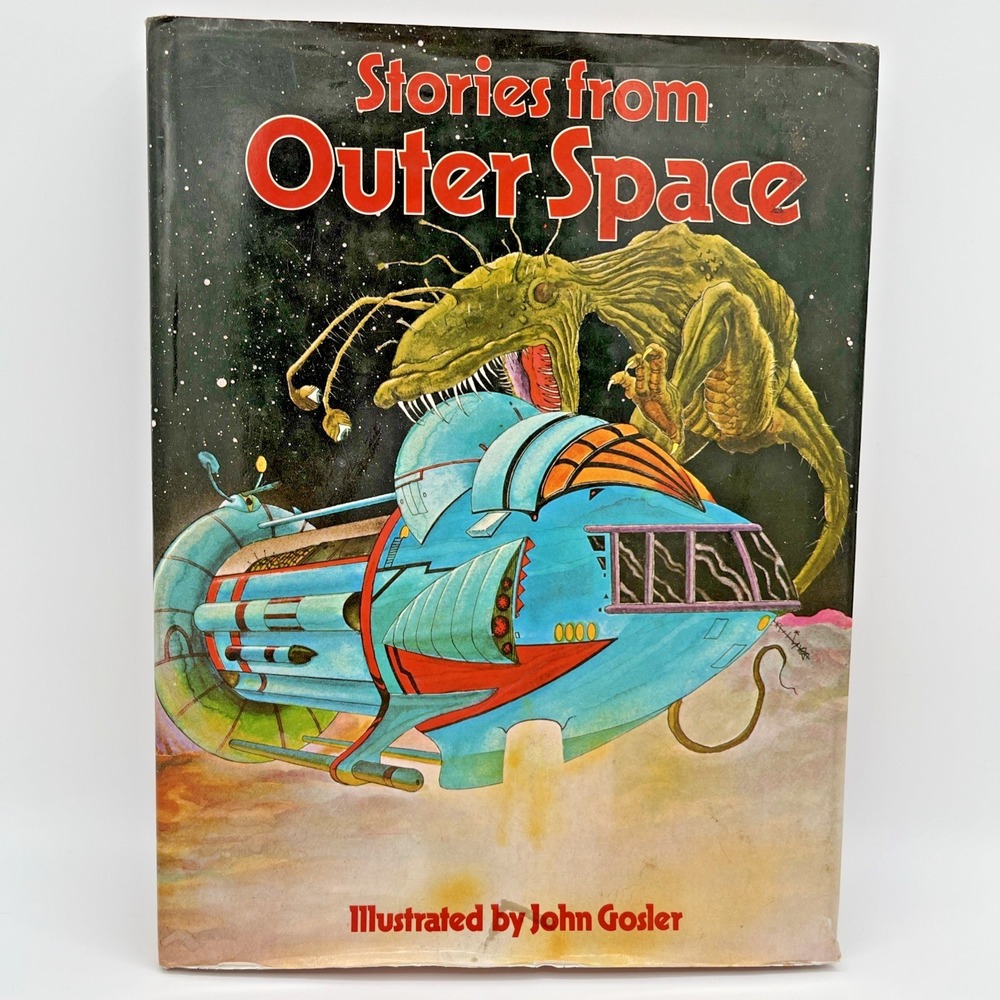 Stories from Outer Space by Raj Sacranie & John Gosler – Vintage Hardcover Book